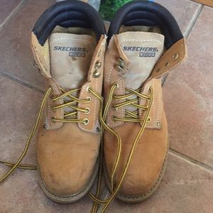 Sketchers work, steel toe work boots